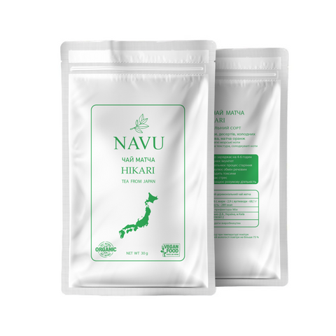 Чай Матча церемоніальний японський HIKARI Navu органічний 30 г SUMTPG30 фото